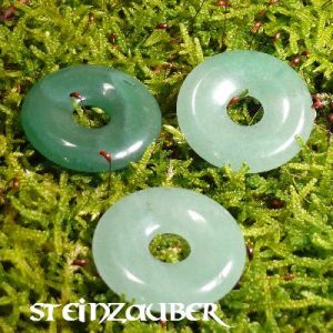 Donut aus Aventurin grün 30 mm